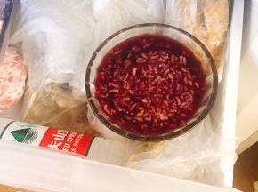 放入冰箱冷冻一小时