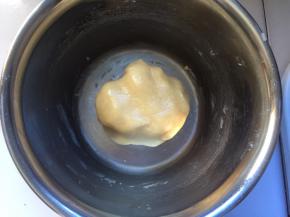 混合成团，盖上保鲜膜，静置一小时