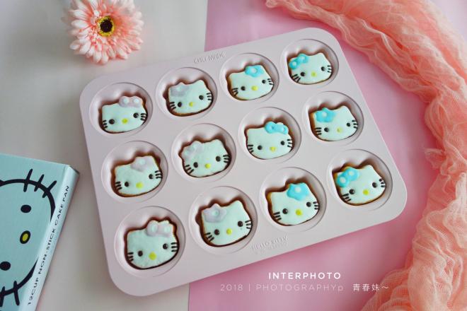 hello kitty糖霜海绵蛋糕