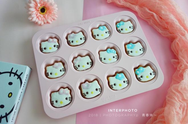 hello kitty糖霜海绵蛋糕