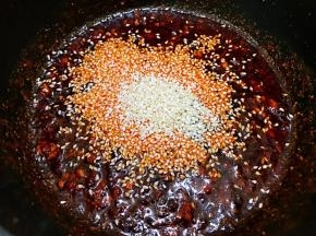 撒入一把白芝麻
