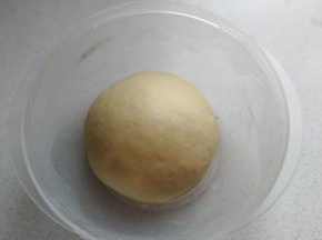 开始揉面，揉面至扩展阶段后，放入容器中盖保鲜膜发酵。（揉面过程中加入20克的食用油）