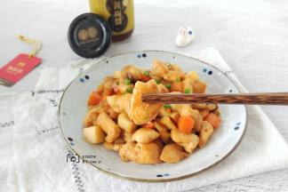 杏鲍菇炒鸡胸肉