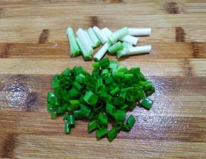 小葱葱白葱叶分开切