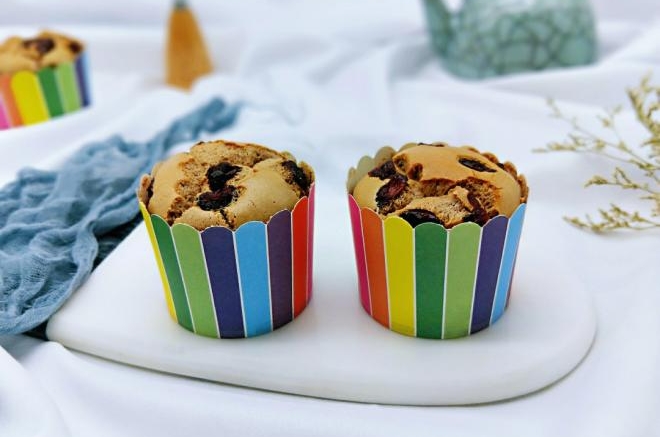 蔓越莓可可蛋糕杯