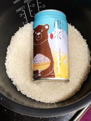 取龙米，水1:1煮熟