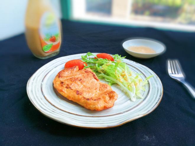 法式沙拉锅煎香甜鸡脯