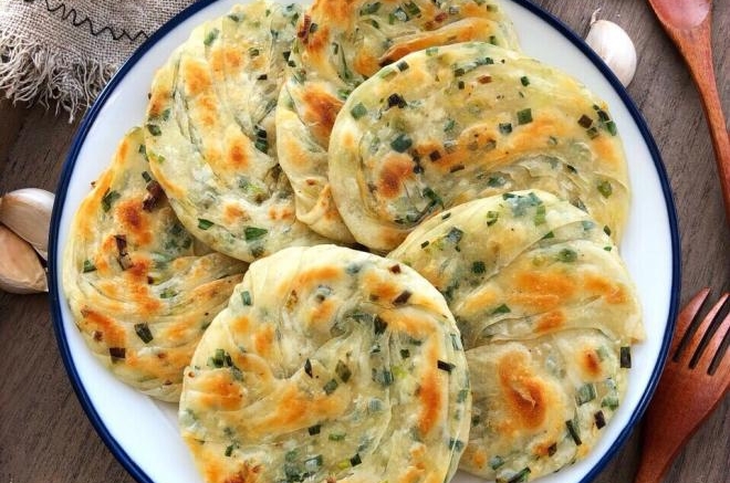 手撕葱油饼