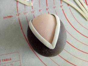 如图中这样粘上去