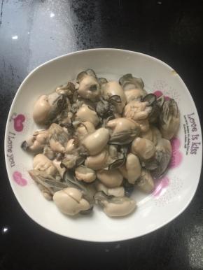 这就是处理好的生蚝。