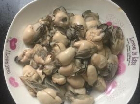 这就是处理好的生蚝。