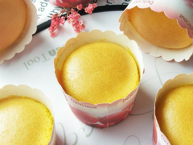 零失败戚风纸杯蛋糕，不开裂，不回缩