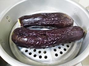 茄子蒸15分钟出锅