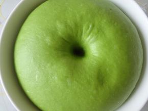 发到2倍大，手指沾粉戳孔洞口不回缩不塌陷就可以