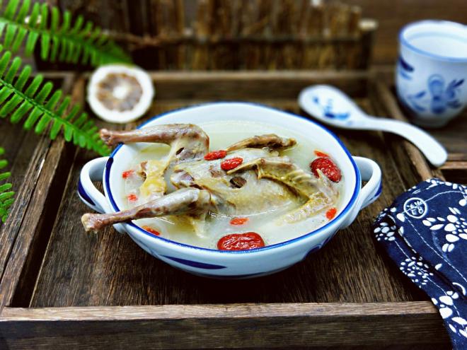 秘制养生乳鸽汤