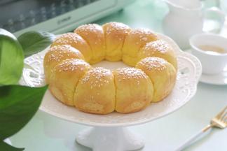 美味的南瓜面包