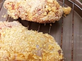用光波炉180度，两面各考10分钟。