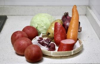 1. 所有材料洗净