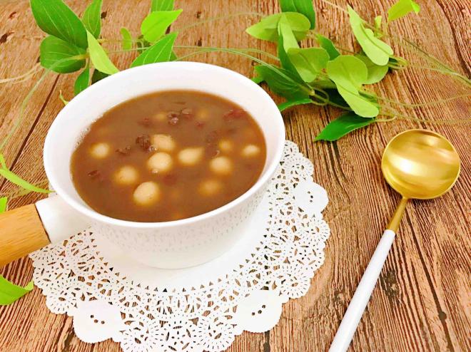 红豆糯米小丸子