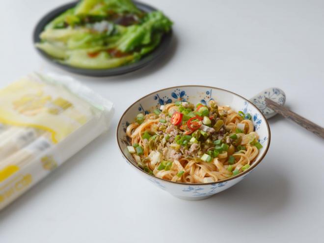 老成都豇豆拌面