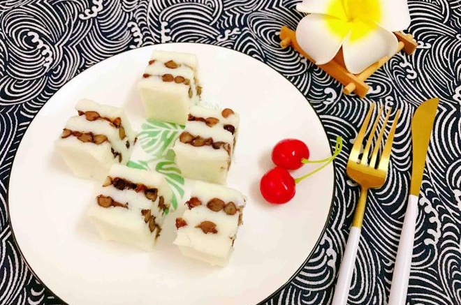 山药红豆糕