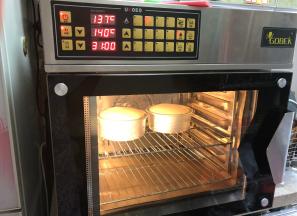 140度烤45分钟左右