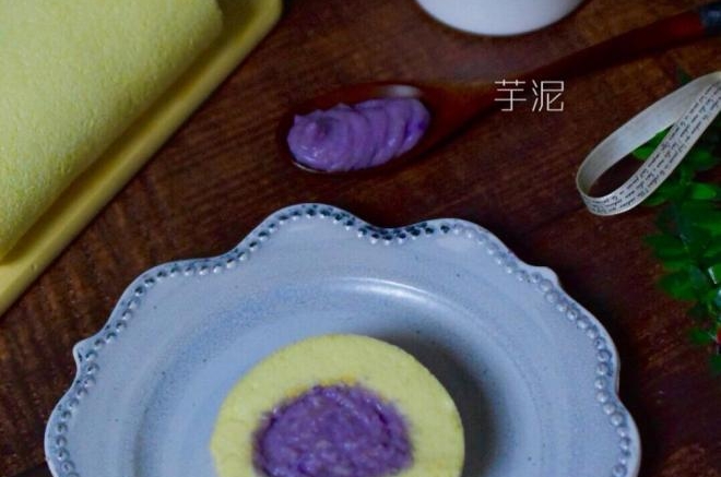 芋泥蛋糕卷