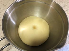 面团发至两倍大   