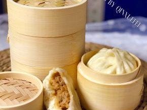 开锅后蒸12分钟，我今天包的包子非常小，这个时间够了，根据包子大小酌情加时间