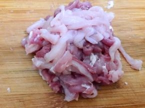 里脊肉切丝