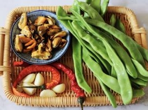 备齐所有的食材