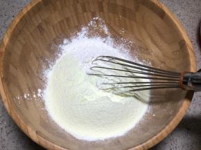 提前所有粉类混合