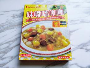 这次买的这种咖喱。