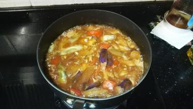 最后放入少许醋调味大火烧一会即可