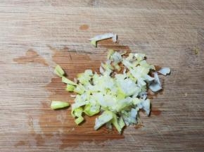 大葱切碎末