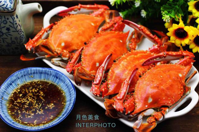 清蒸梭子蟹