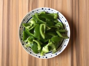 青椒斜切