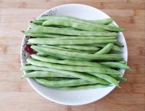 四季豆准备好