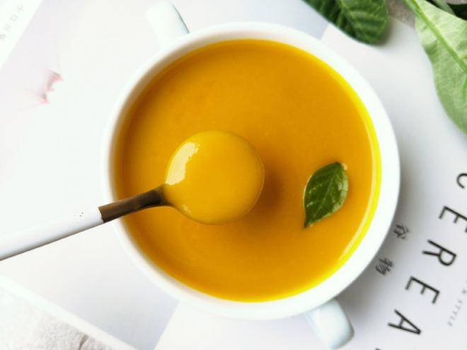 瞬间光盘，宝宝最爱的奶香南瓜汤