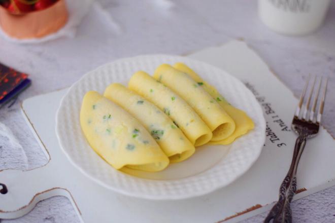 香葱鸡蛋饼