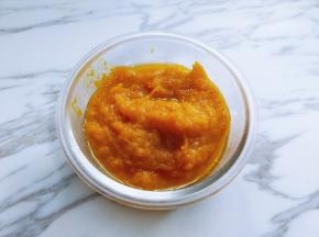 做好的南瓜泥。