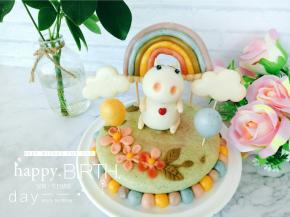 成品，切面也很漂亮的，彩虹内心，此处没有照片，请自行脑补