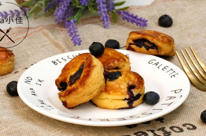 蓝莓司康|易做美味