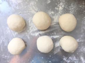 分成六等份揉圆