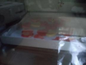 放入180度预热好的烤箱，中下层，大约18-20分钟即可。