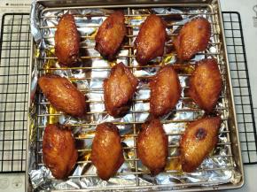 烤制完成后，直接取出就可食用了。