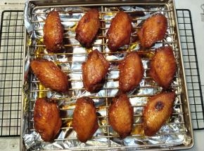 烤制完成后，直接取出就可食用了。