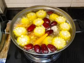 大火煮十五分钟