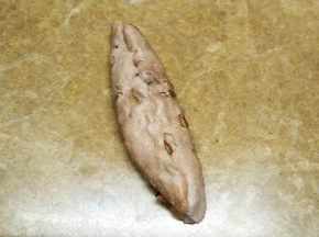 用手捏紧收口，成椭圆状，依次整好形状后放入烤箱发酵功能40度1小时