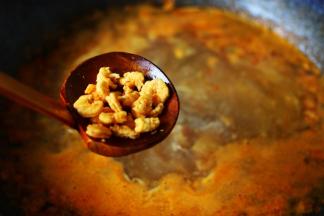 最后加入冻干虾仁